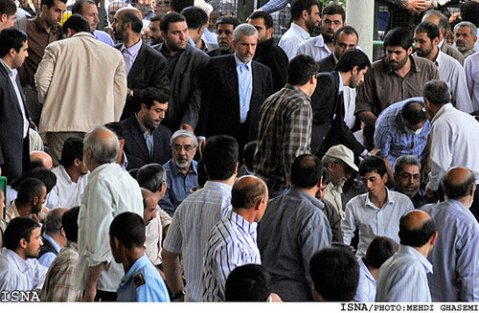 Mir Hossein Mousavi at the Jult 17th Friday Prayers